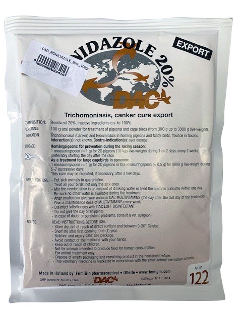 Ronidazole 20%